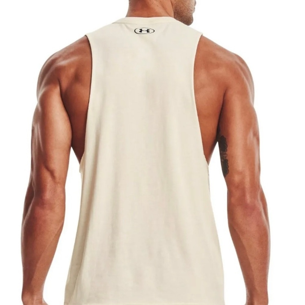 Under Armour Fitness Men's Project Rock Brahma Tank Training T-shirt 1371215-279 - Picture 3 of 8